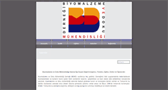 Desktop Screenshot of biyomalzeme.org.tr